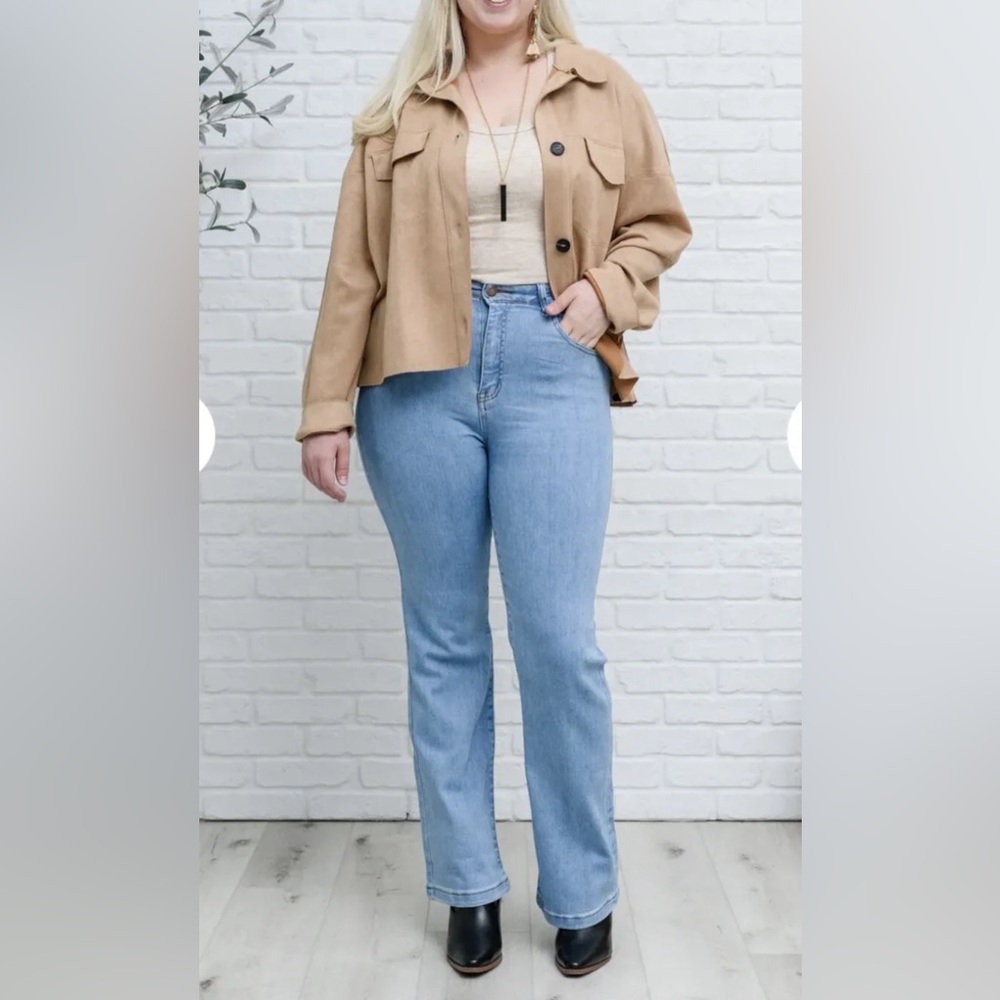Risen Jeans Size 2XL High Rise Bootcut Stretch Soft- NWT